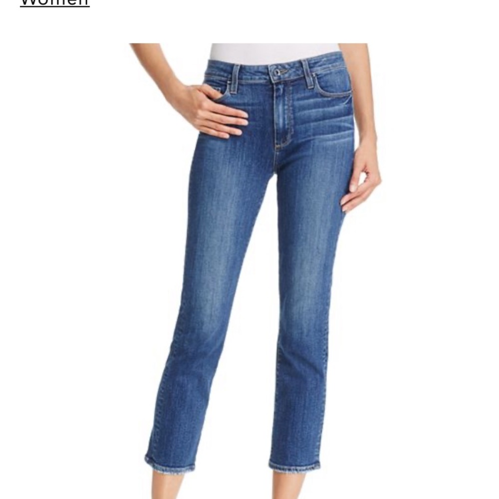 Paige Jacqueline Straight Jeans size 24